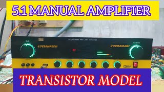 61CH MANUAL AMPLIFIER WITH FT003 INBUILD DOLBY DTS HDMI ARC vigneshelectronicsaudios6450 [upl. by Fonz]