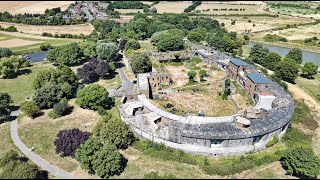 Coalhouse Fort  Look inside  Drone Footage  Free Footage for MOAH Members [upl. by Anade739]