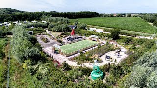 Groene sport en spelzone bij Vakantiepark De Meerpaal in Zoutelande [upl. by Naivad]