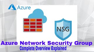 Azure Network Security Group Overview Explained in 8 Minutes [upl. by Golanka]