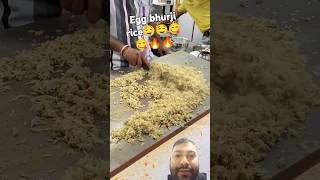 Egg bhurji rice🔥😋🤤 streetfood food foodie viralvideo shorts youtubershorts [upl. by Atrim]