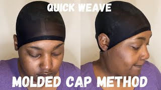 HOW TO  Bald Cap Method 4 Quick Weave Part 1 [upl. by Eiblehs]