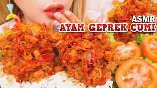 221 Request ASMR AYAM GEPREK SAMBEL BABY CUMI ASIN TIBATIBA MELAYANG PEDESNYA 🥵  ASMR Indonesia [upl. by Winslow]