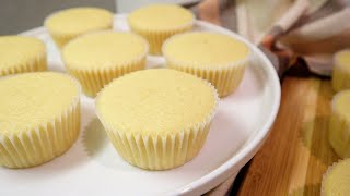 Moist Vanilla Cupcakes  Eggless and Butter Free  Vegan Cupcake Recipe [upl. by Nannaihr251]