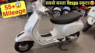 2024 New Vespa ZX 125 Detailed Review🔥 Better Than Honda Activa [upl. by Nimra]