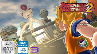 Dragon Ball Raging Blast 2 Benchmark With I3 10100  UHD 630 16GB DDR4 [upl. by Nymrak]