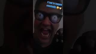 It had to happen eventually 🤣🐵 chucklehead georgethorogood funny song bad bones reaction [upl. by Jarita635]