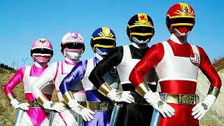 SUPER SENTAI MIX OPENING DAIRANGER GORANGER [upl. by Marlane988]