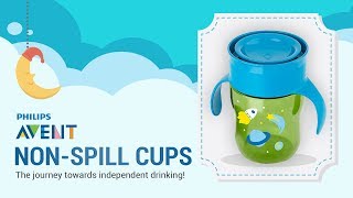 Philips Avent Non Spill Cups [upl. by Vachell30]