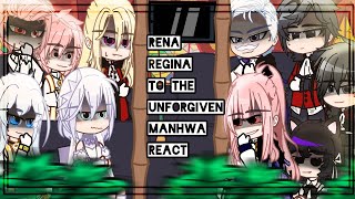 ☾︎Rena Regina To The Unforgiven Manhwa Characters React☽︎ Short Like Shinchiros painless Death [upl. by Anilahs]