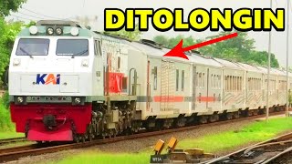 KERETA API PEMBANGKIT INI AKHIRNYA MENYERAH MINTA PERTOLONGAN [upl. by Alanson219]