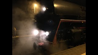 WW2 German Steam Trains at Night Dampfloks  Bahnhof Pasewalk [upl. by Farlay699]