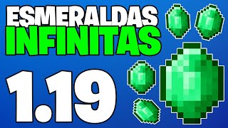 COMO TENER ESMERALDAS INFINITAS en Minecraft 1194  Tutorial [upl. by Riehl529]