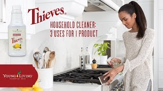 Thieves® Household Cleaner 3 Uses for 1 Product [upl. by Chirlin]