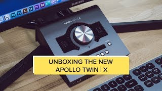 Unboxing The New Universal Audio Apollo Twin  X [upl. by Radnaxela690]