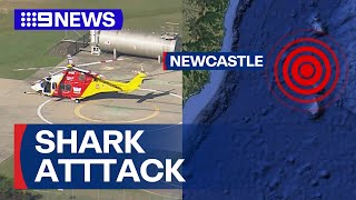 Fisherman thought to have been taken by shark off NSW coast  9 News Australia [upl. by Hotchkiss]