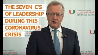 The Seven quotCsquot Of Leadership During The Coronavirus Crisis [upl. by Av]