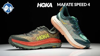 HOKA Mafate Speed 4 First Thoughts With Hayden Hawks  Best HOKA Trail Shoe [upl. by Ydolem]