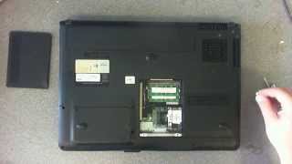 Laptop Repair HP Pavillion dv9000 cmos Battery Replacementwmv [upl. by Ruamaj905]