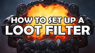 Path of Exile How to Set Up a Loot Filter Installation Guide [upl. by Juetta]