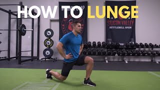 The ONLY Way You Should Be Doing Lunges Build GREAT Legs [upl. by Dibbell]