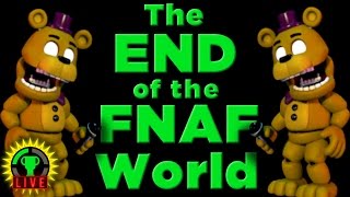 FNAF World  ALL the ENDINGS Part 4 [upl. by Teodorico]