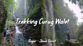 Green Canyon ala Bogor  Trekking Curug Walet Bogor [upl. by Eelsel]