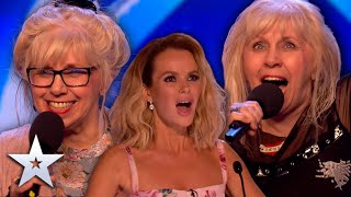 The Judges are SHOCKED by Jenny Darrens ROCKSTAR transformation  Britains Got Talent [upl. by Amat]