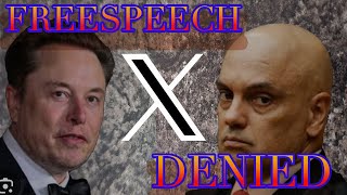 Elon Musk Refuses To Give Up On FreeSpeech As X is Shut Down In Brazil [upl. by Aisatan]