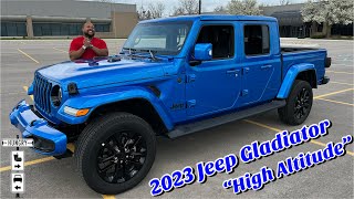 2023 Jeep Gladiator High Altitude A Unique And Necessary Addition To The Jeep Lineup [upl. by Moishe]