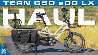 Tern GSD S00 LX Review  Electric Cargo Bike 2021 [upl. by Hyo]