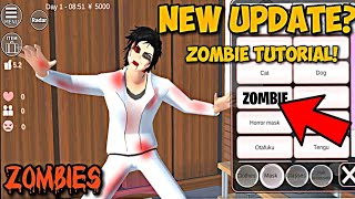 ZOMBIES TUTORIAL SAKURA SCHOOL SIMULATOR [upl. by Bernardine]