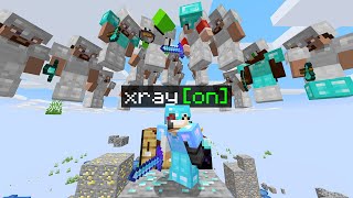 Minecraft Manhunt but I secretly used XRAY [upl. by Monte112]