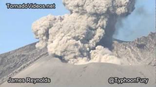 Amazing volcanic eruption video [upl. by Haonam]