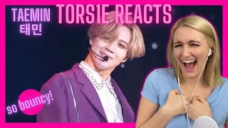 TAEMIN 태민 Into the Rhythm Tour Sirius Concert 2018 Reaction SO BOUNCY [upl. by Aiouqahs]