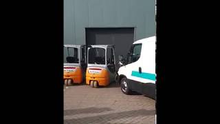 Levering Still Heftruck Reachtruck Stapelaar  BLOM opleidingen [upl. by Ollopa]