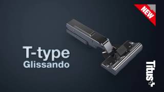 Titus  Ttype soft close concealed hinge [upl. by Rosemonde]