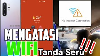 MENGATASI WIFI ADA TANDA SERU ATAU TANYA [upl. by Ettellocin]