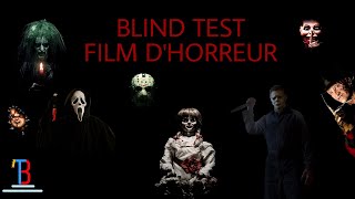 BLIND TEST FILM DHORREUR DE 40 EXTRAITS AVEC RÉPONSES [upl. by Nnairret]