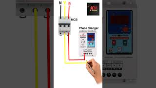 phase changer connection Wiring shorts [upl. by Cl]