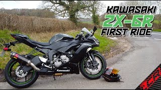 2019 ZX6R First Ride  Hot Or Not [upl. by Akili925]