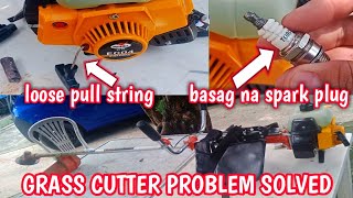 HOW TO REPAIR GRASS CUTTER  UNBOXING TRIMMER HEAD NYLON  TAGALOG [upl. by Eudosia41]