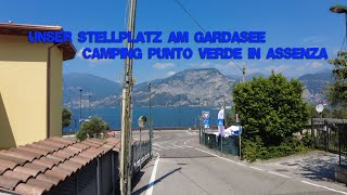 Mit dem Wohnmobil am Gardasee  Camping Punto Verde unser Stellplatz [upl. by Eseila]