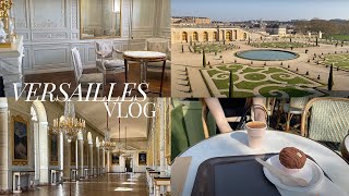 A day in Versailles vlog  MarieAntoinettes estate the Palace French gardens [upl. by Beaudoin784]