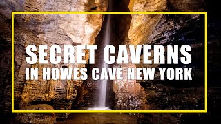 Exploring Secret Caverns in Howes Cave New York [upl. by Eissehc]