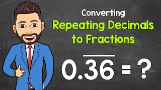 How to Convert Repeating Decimals to Fractions Part 1  Math with Mr J [upl. by Creight]