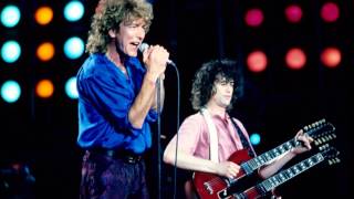 Led Zeppelin at Live Aid 1985 Jimmy Page Robert Plant John Paul Jones Phil Collins Tony Thompson [upl. by Annotahs266]