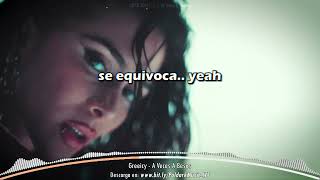 Greeicy  A Veces A Besos  Letra Oficial  4K 60Fps [upl. by Onairam]