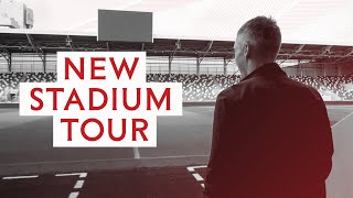 New Stadium Tour Stu Wakeford takes us inside our new home [upl. by Lekcim]