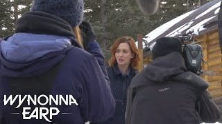 WYNONNA EARP  Behind The Scenes 1 2 3 Drink  Season 3 Episode 7  SYFY [upl. by Desta]